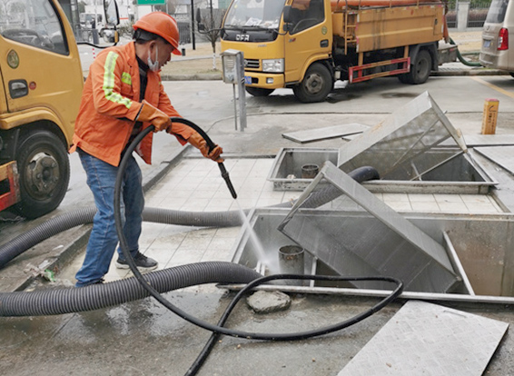 峨边隔油池清理