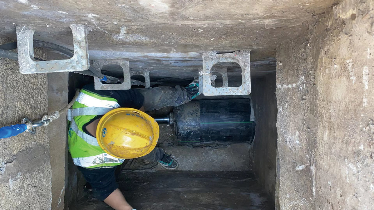 峨边HDPE短管内衬法